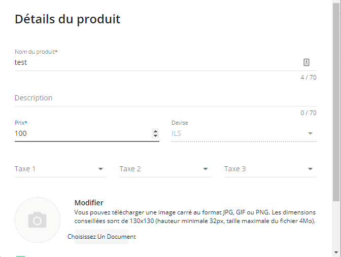 test et avis du logiciel de trésorerie facturation VCITA catalogue produits