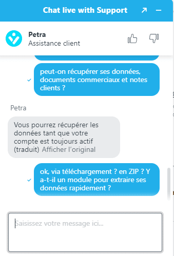 test et avis a propos du logiciel de trésorerie facturation VCITA