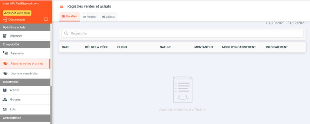 Test et avis sur Artinove logiciel de facturation