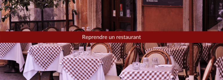 reprendre un restaurant