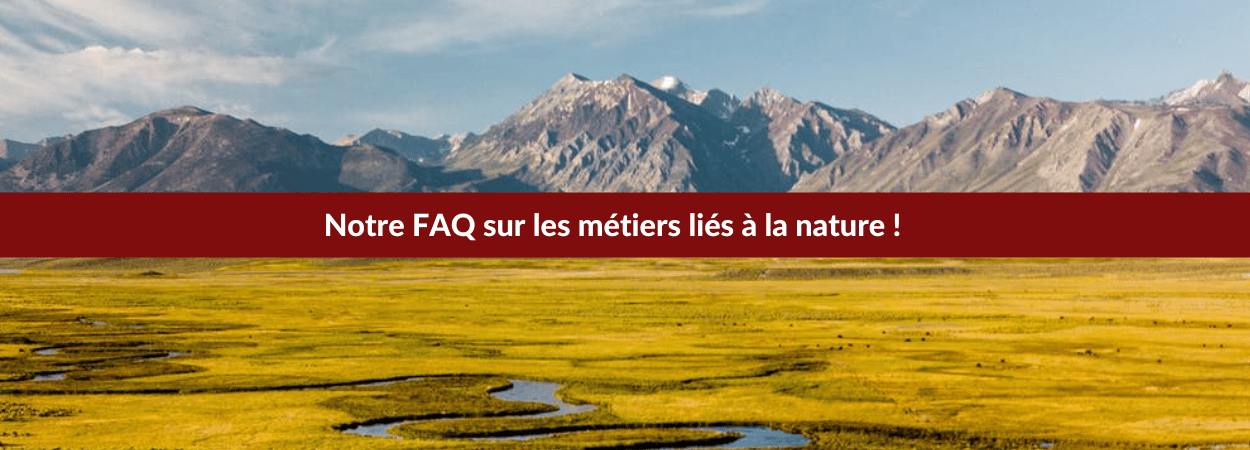 FAQ métier nature