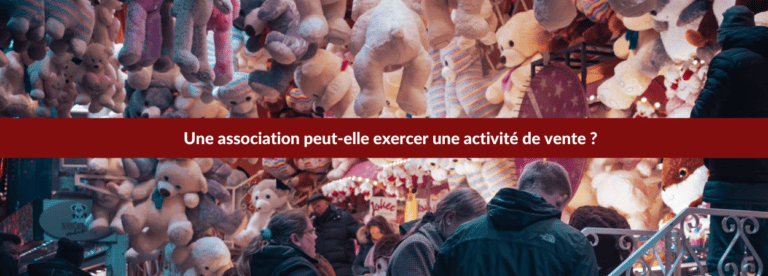 Une association peut-elle exercer une activité de vente ?