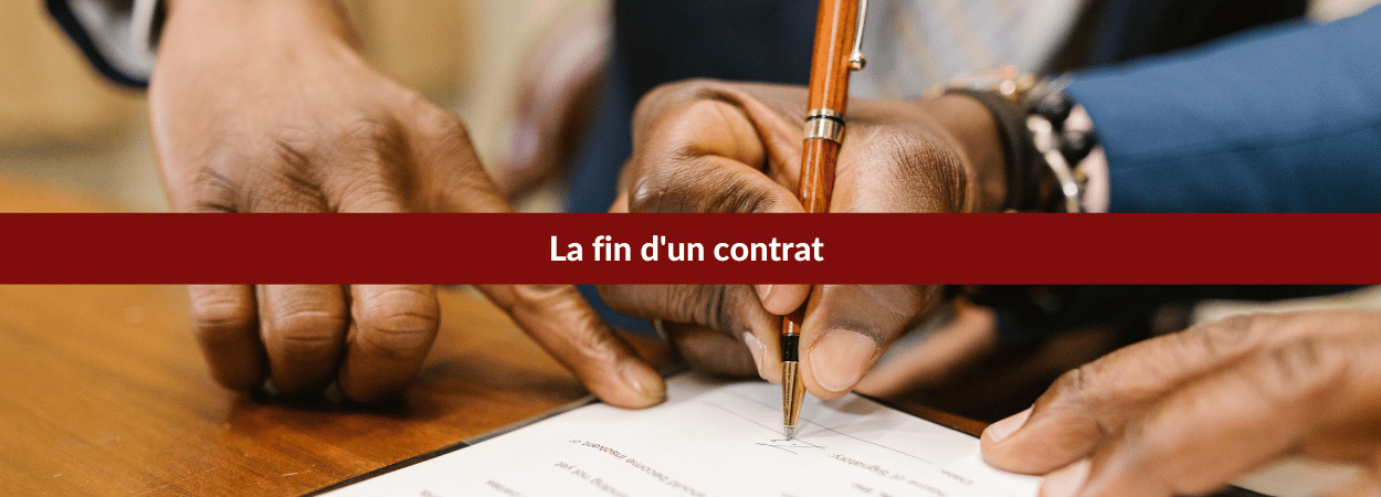 fin de contrat