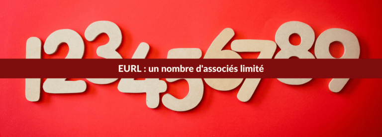 eurl nombre d'associés