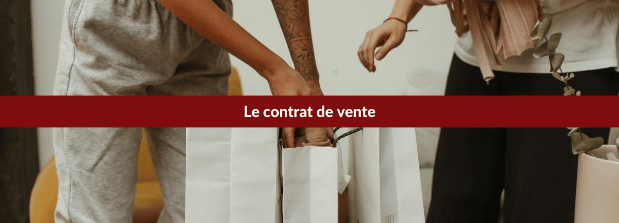 contrat de vente