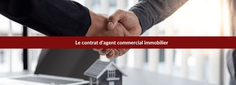 contrat agent commercial