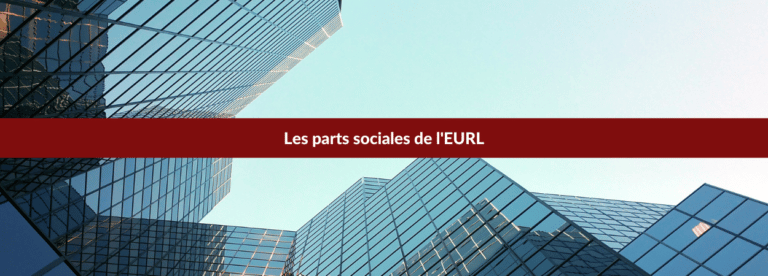 parts sociales EURL