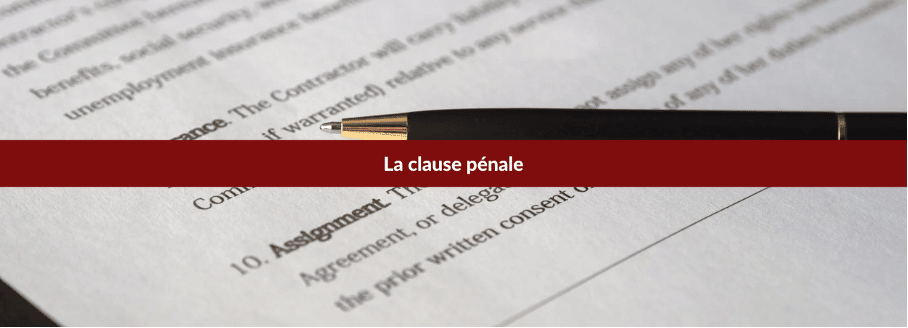 clause pénale