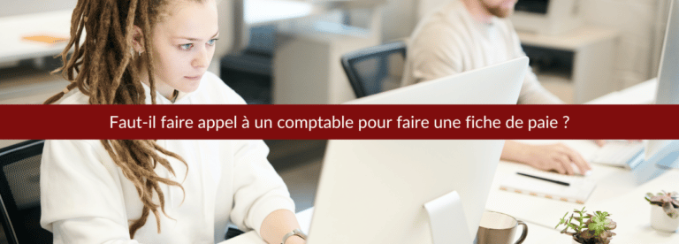 comptable pour fiche de paie