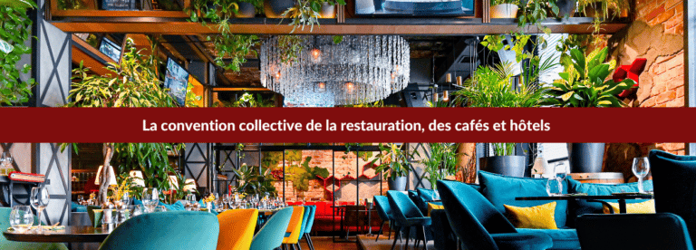 convention collective restauration