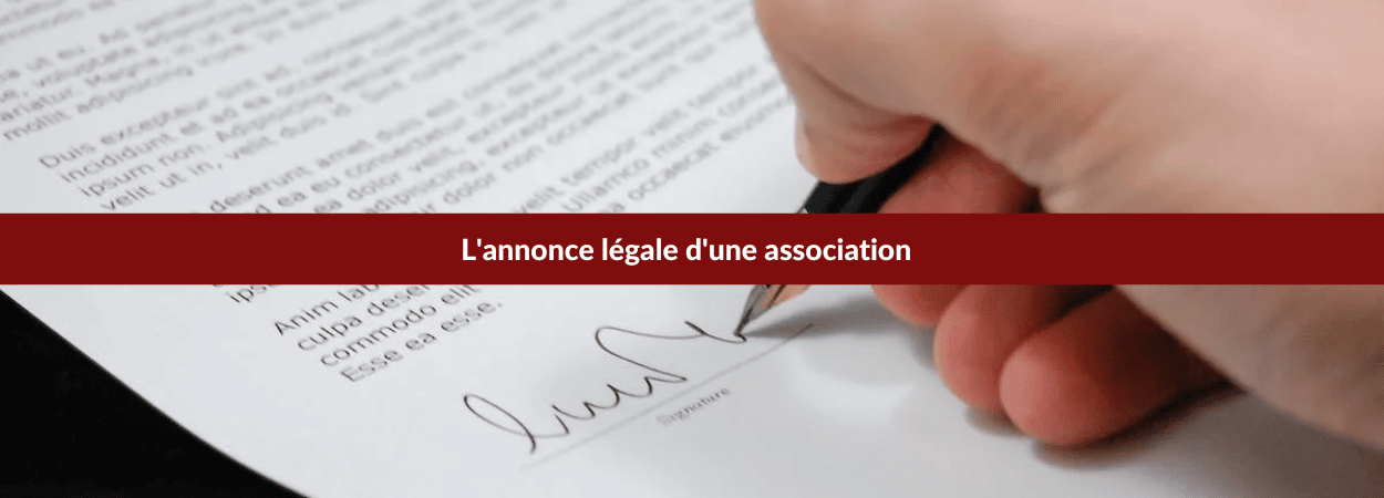 annonce légale association