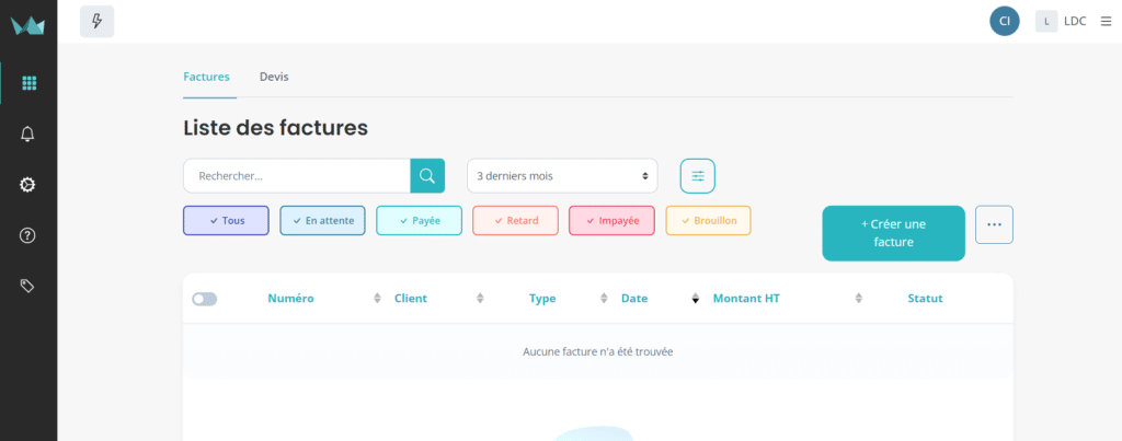 le suivi des factures avec le logiciel Wuro sur le blog du dirigeat