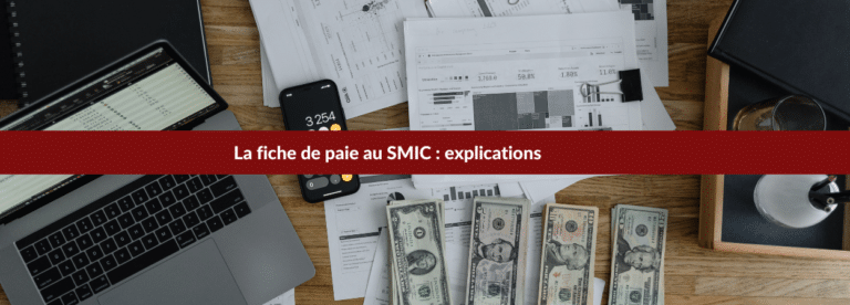 la fiche de paie au SMIC