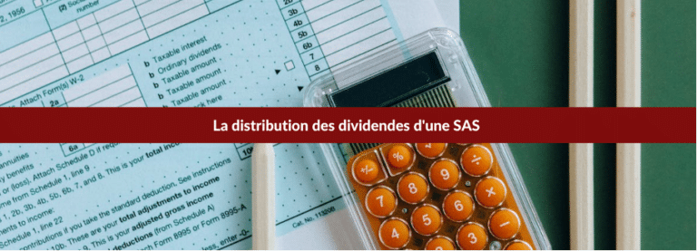 la distribution des dividendes en SAS