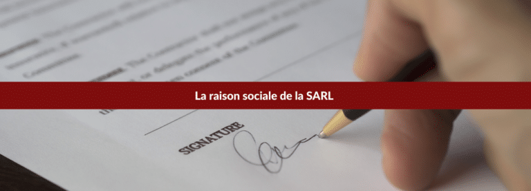 raison sociale SARL