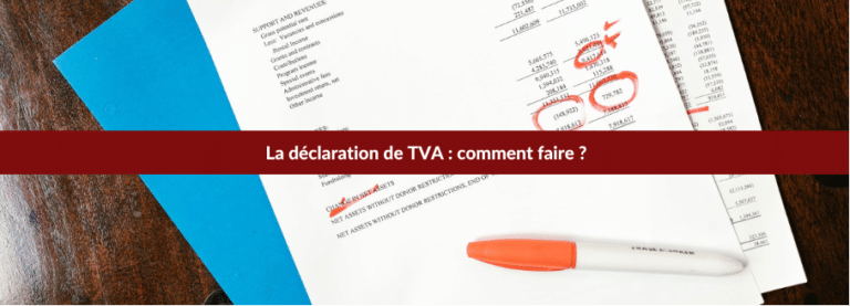 la déclaration de TVA