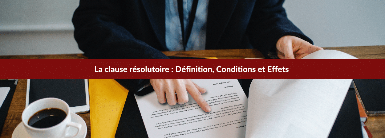 clause résolutoire