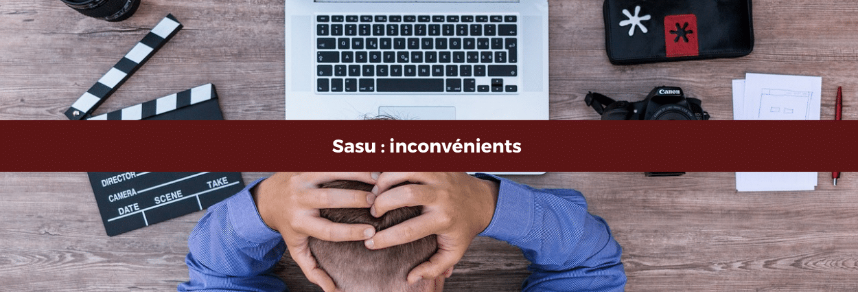 Sasu : inconvénients