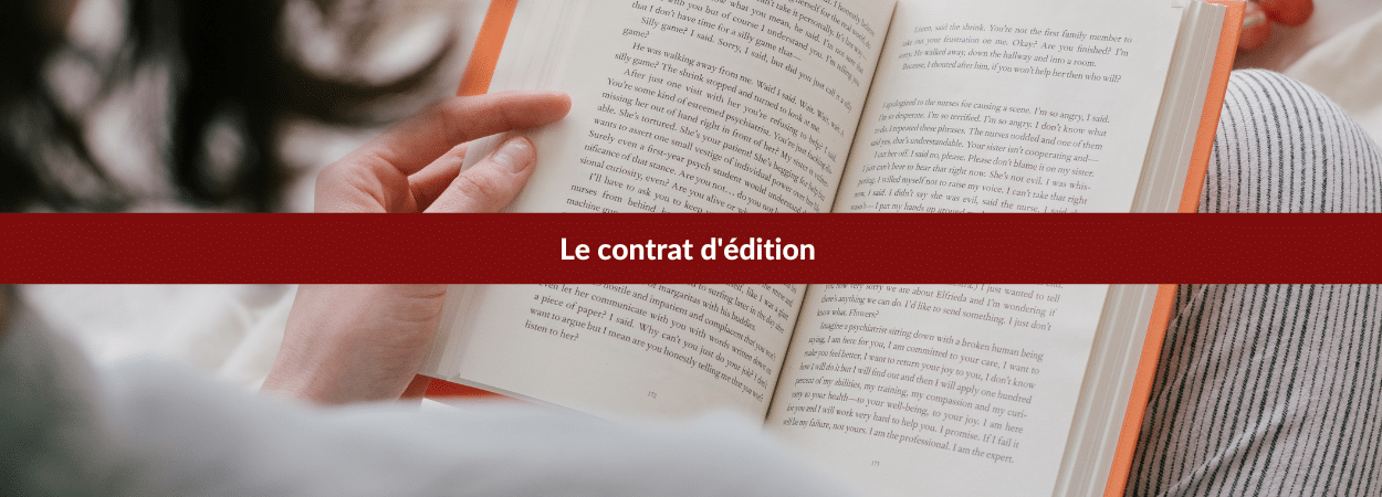 contrat d'édition droit d'auteur