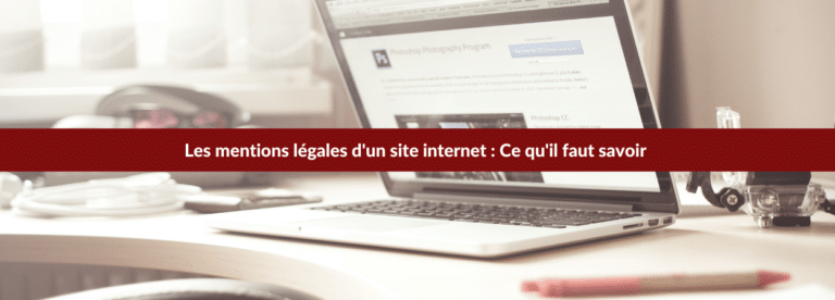 mentions légales site internet