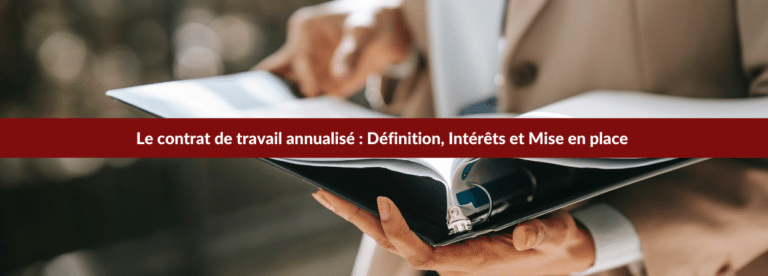 contrat de travail annualisé