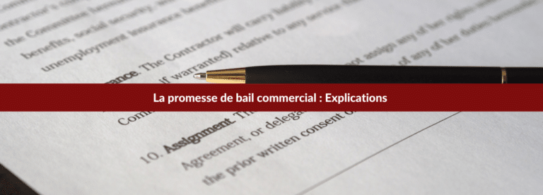 promesse de bail commercial