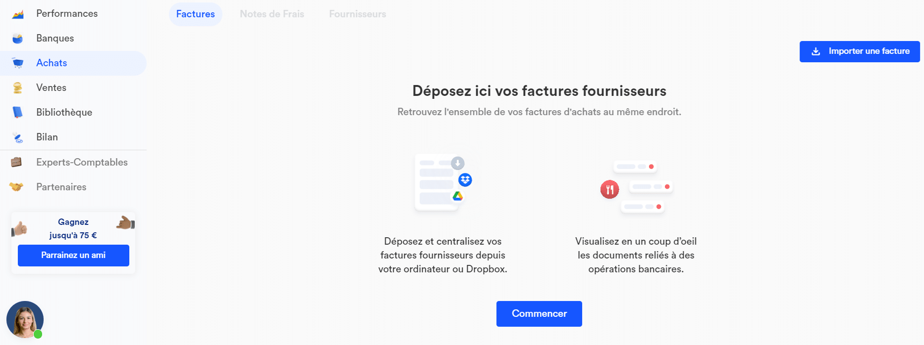 Intégrer les factures d'achat dans le logiciel comptable Comptalib sur Le blog du dirigeant