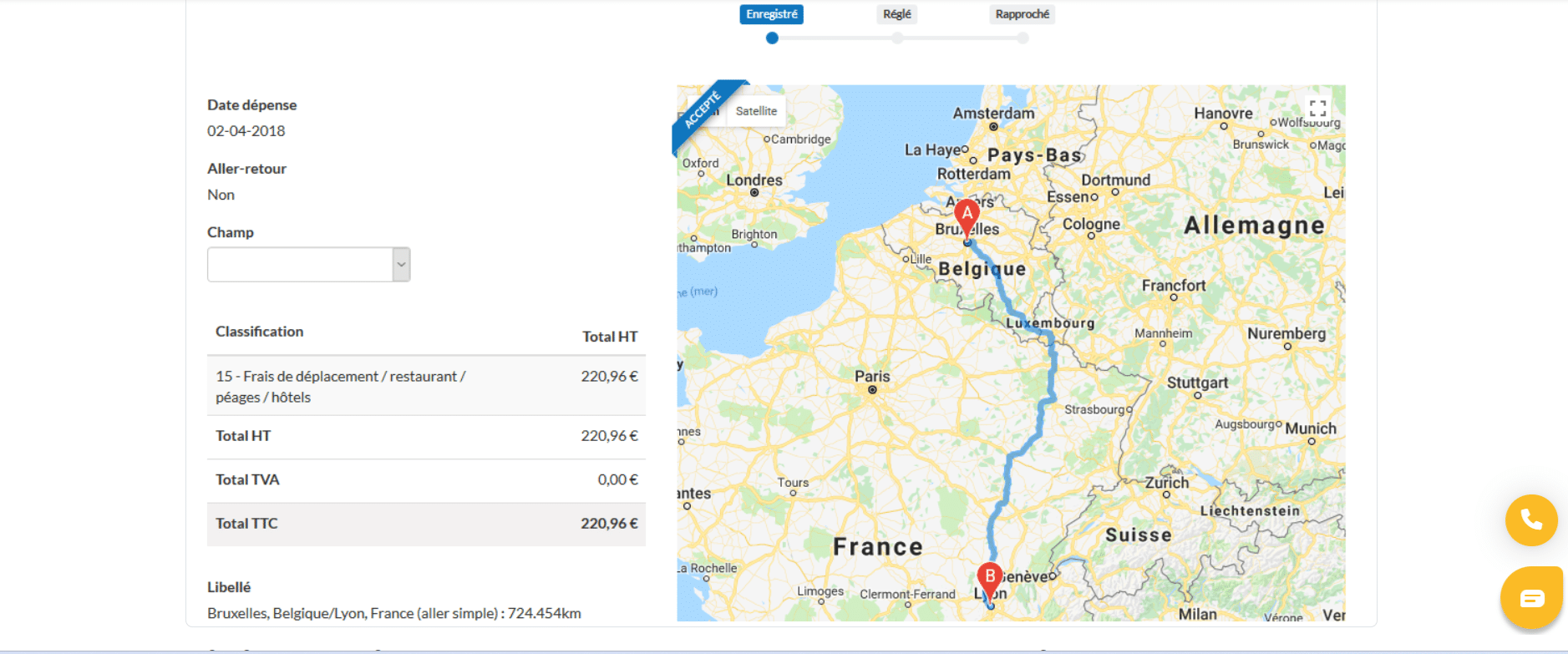 Le calcul des frais kilométriques avec le logiciel Evoliz sur Le blog du dirigeant