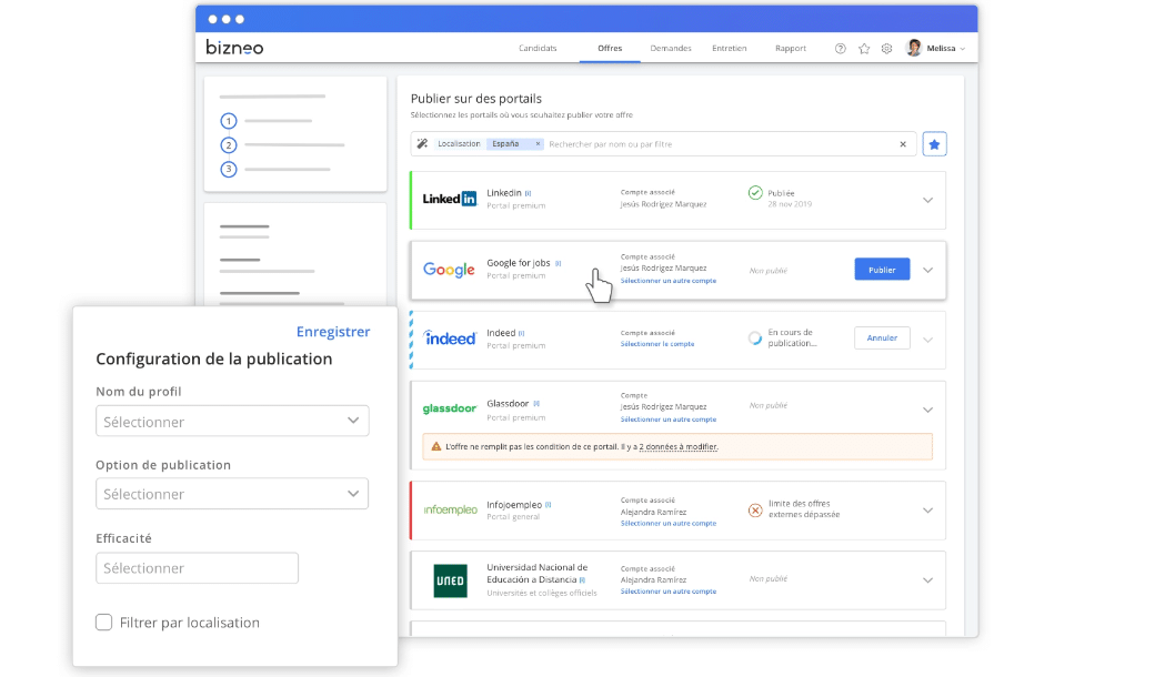 la gestion des recrutements avec le logiciel Bizneo sur Le Blog du Dirigeant