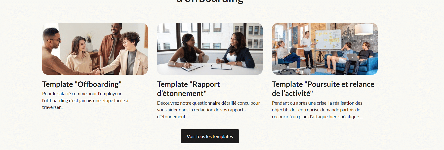 Les templates de gestion de l'expérience collaborateur sur HeyTeam, sur Le Blog du Dirigeant