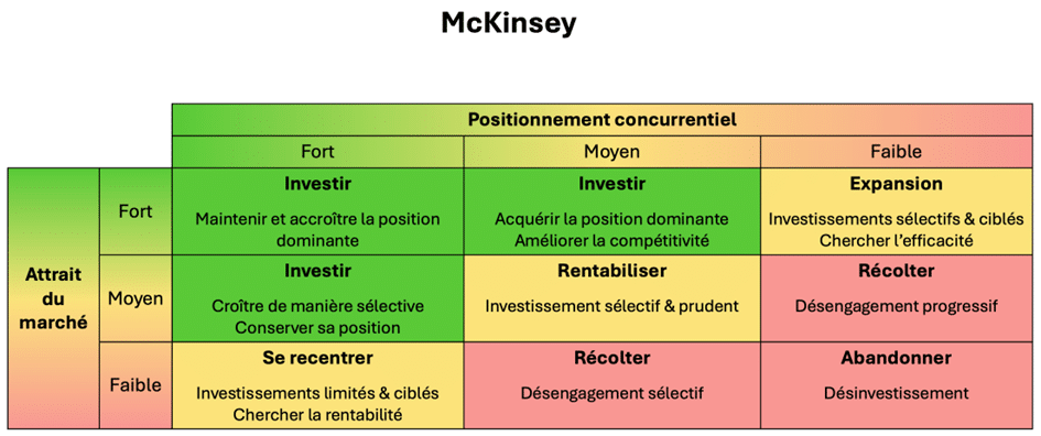 matrice mckinsey